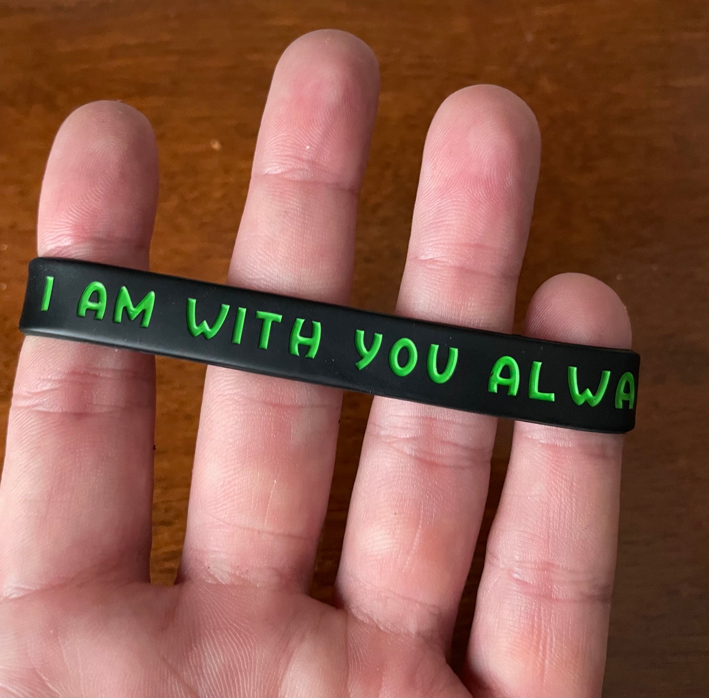 Matthew 28:20: "I Am With You Always" Wristbands