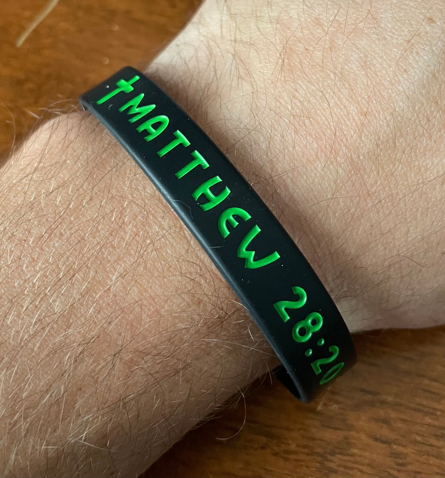 Matthew 28:20: "I Am With You Always" Wristbands